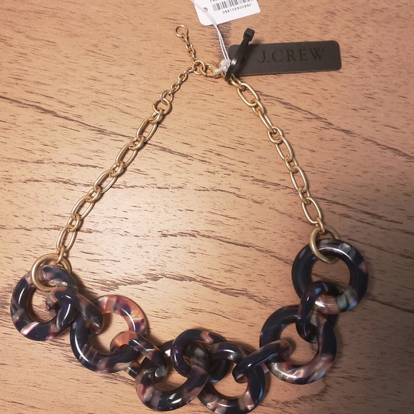 J. Crew Turtoise Shell Necklace
